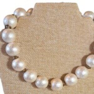 Pearl Choker Big Beads/Necklace
